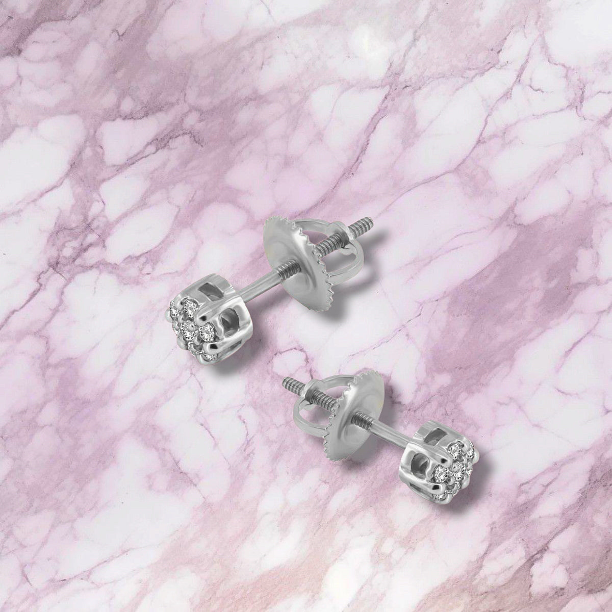 Studs de Diamantes