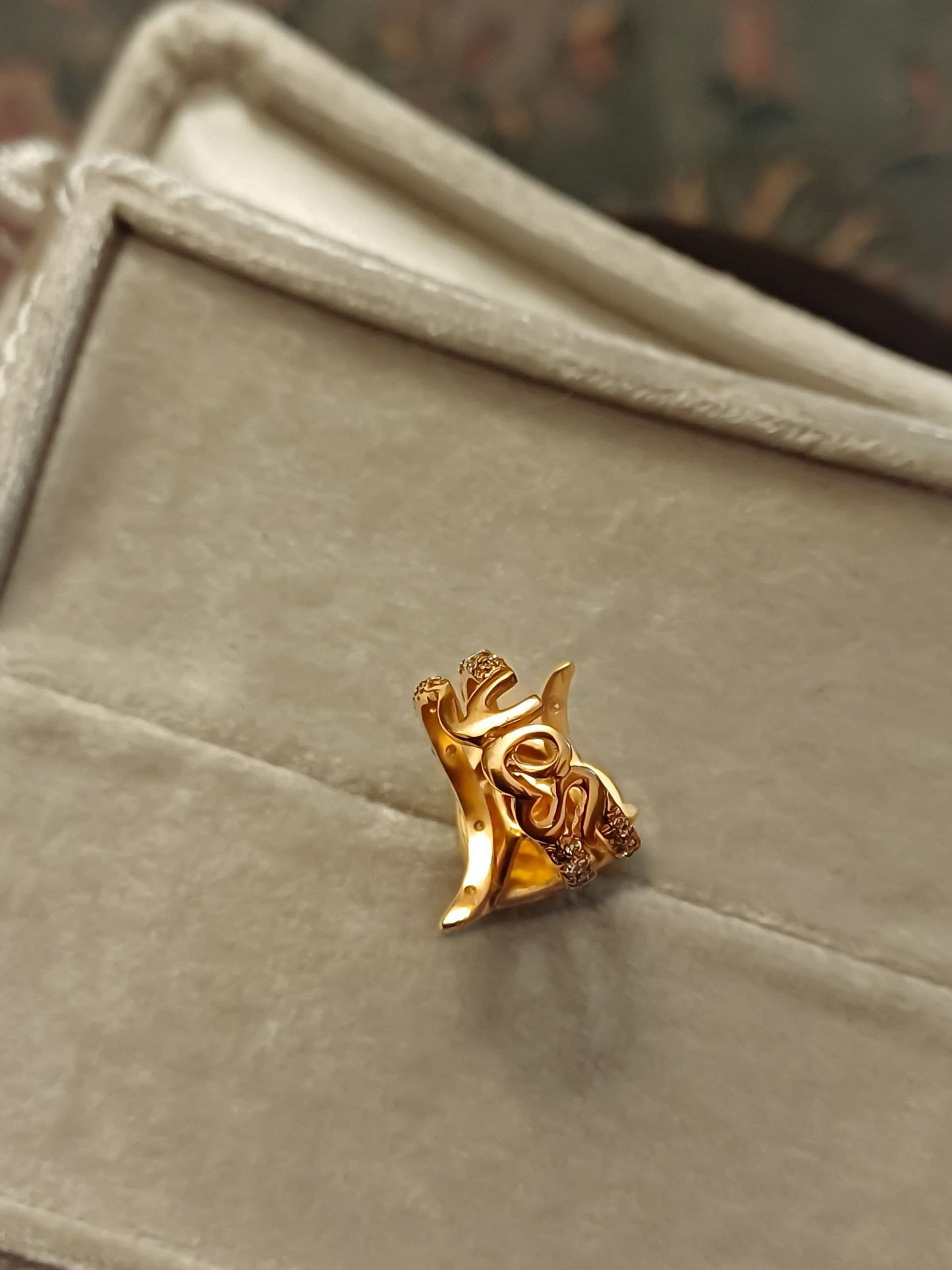 Love is a Place Pinky Ring