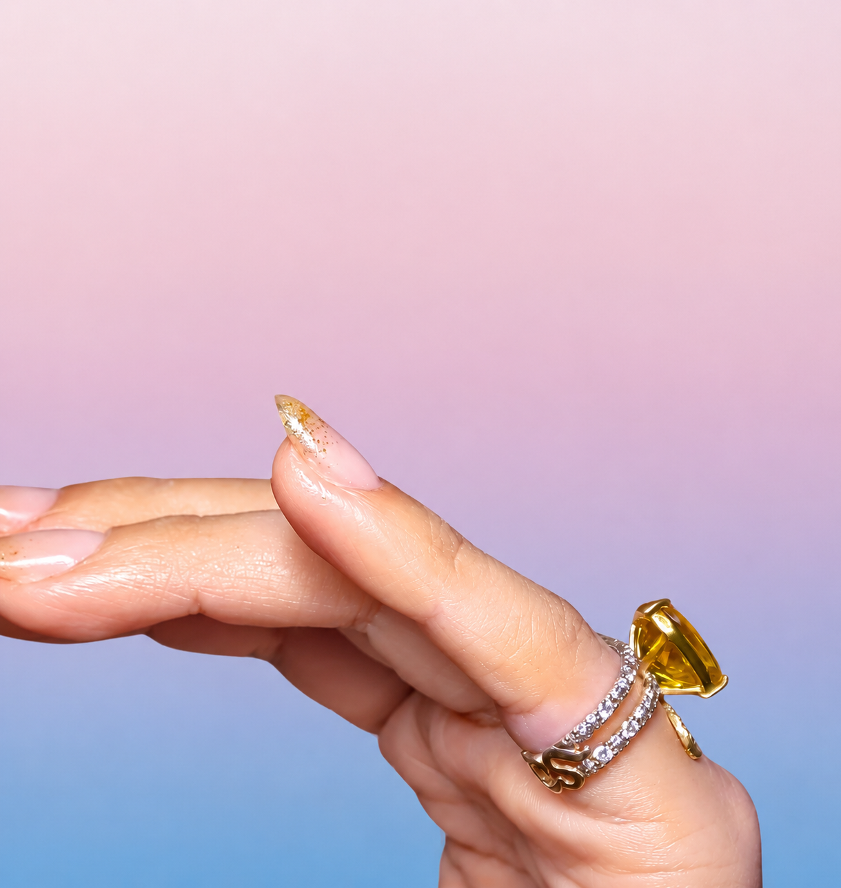 Love is a Place Pinky Ring